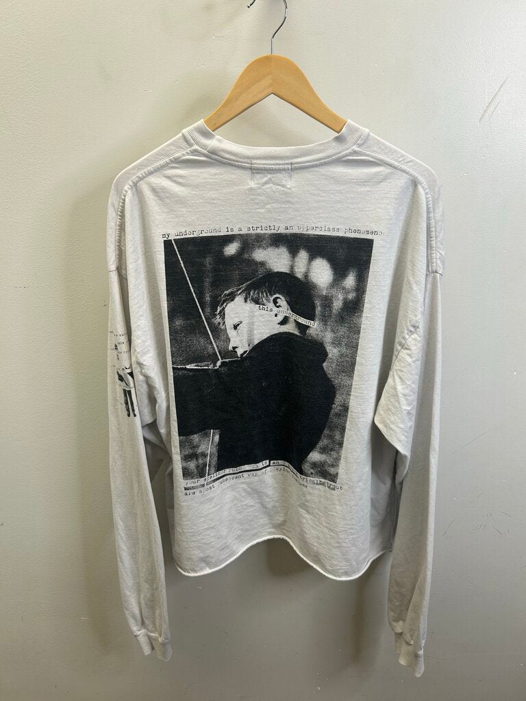 Preowned ERD Tricycle White Black L/S size M