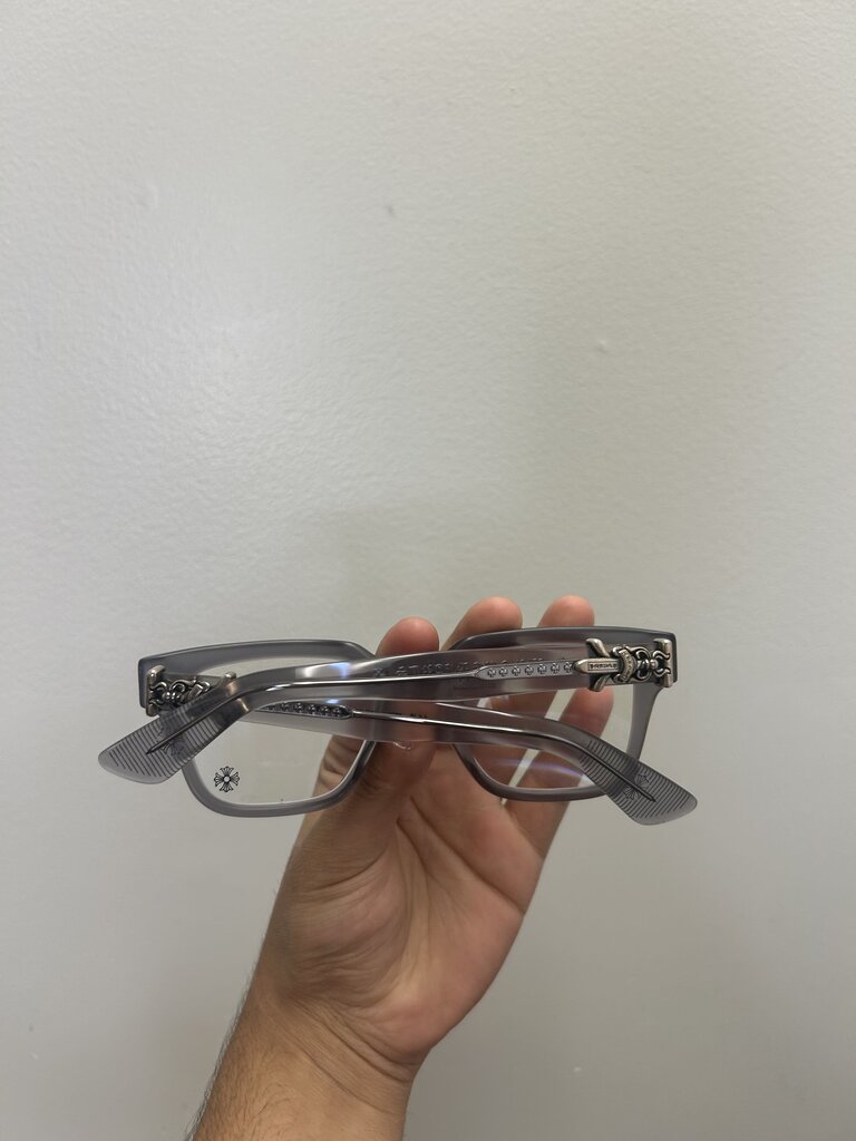 New Chrome Heart Vagillionare 2 Grey Silver Frame