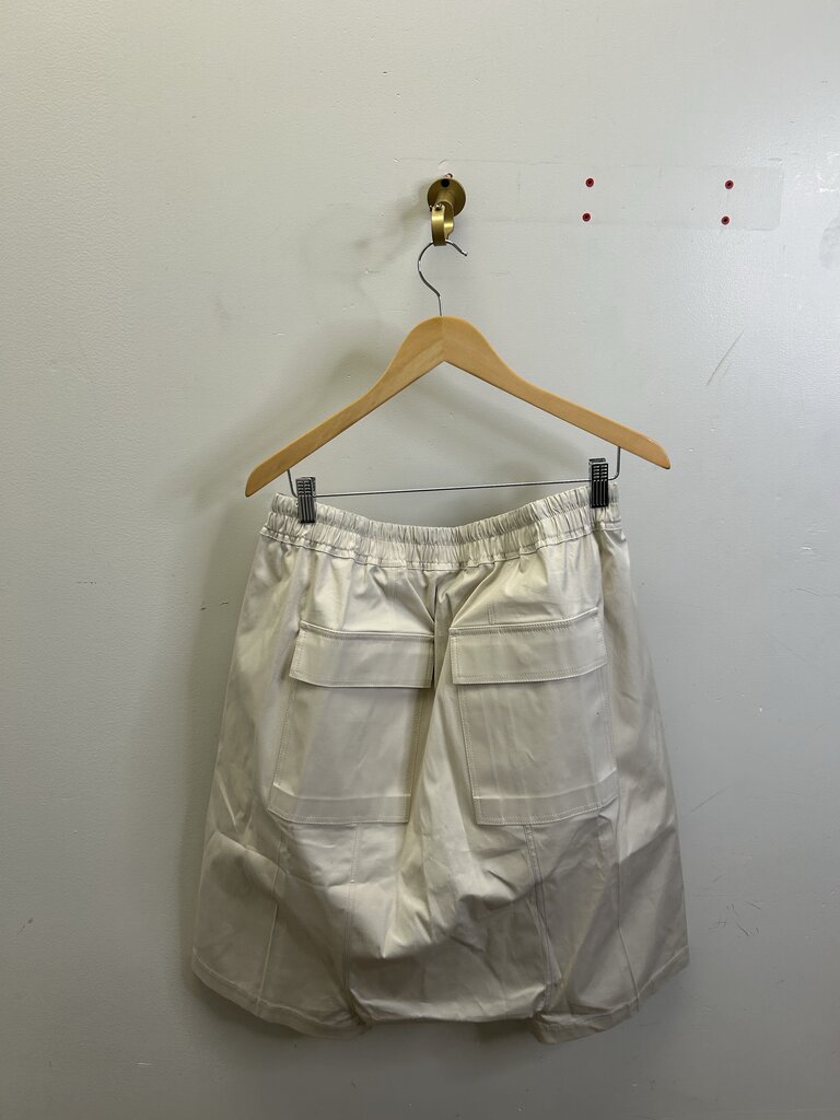 New Rick Owens Cream Shorts Size 41