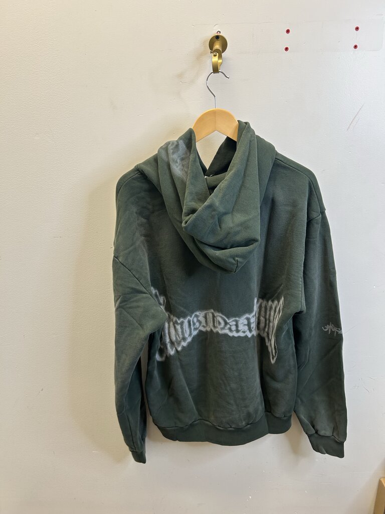 New Travis Scott Hoodie Green American flag Sz.XL