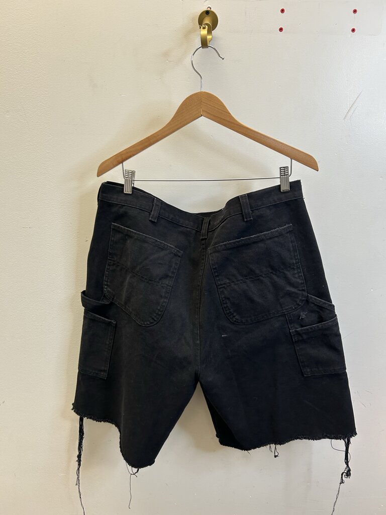 New Paly Black carpenter Shorts Sz.2XL