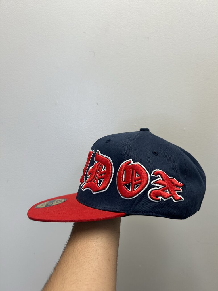 PRDX Blue Red Fitted Size 8