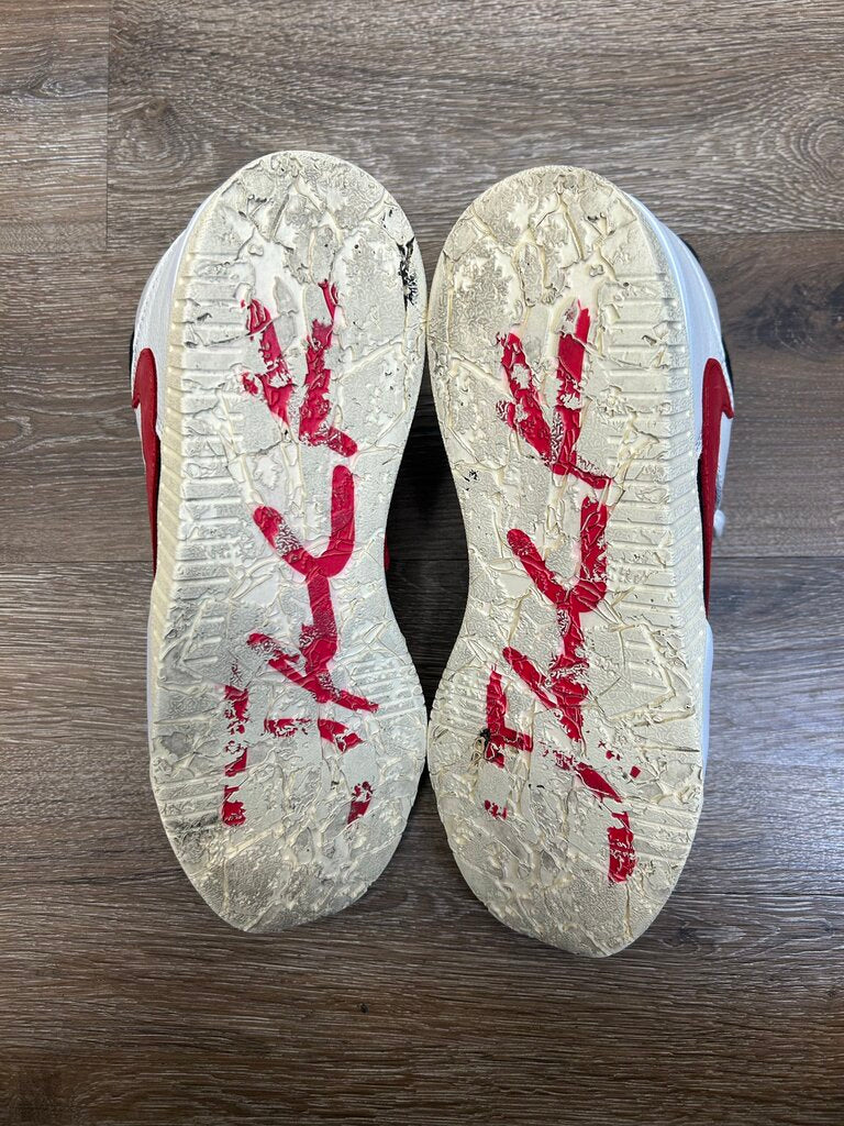 Preowned Travis Scott JumpJack Cream Red sz.10.5