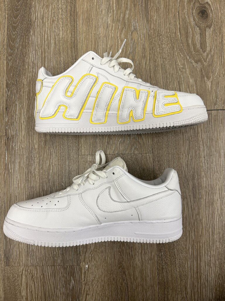 Preowned CPFM Blue Yellow White Af1 Sz.11
