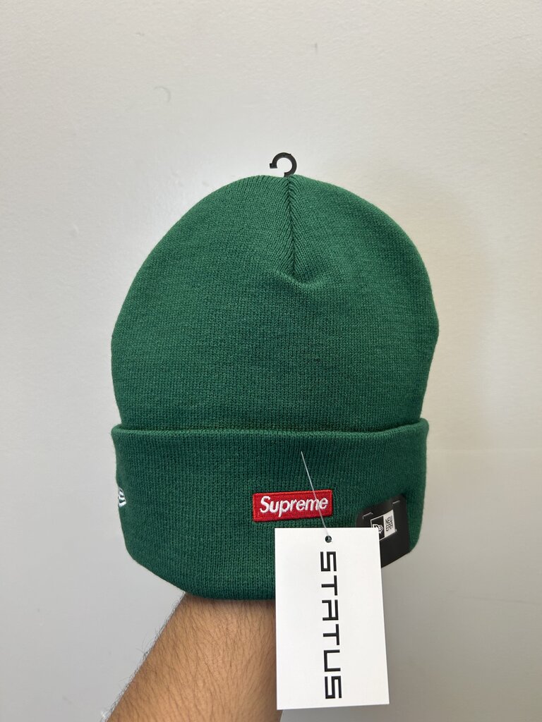 New Supreme Green Tribal S Logo Beanie