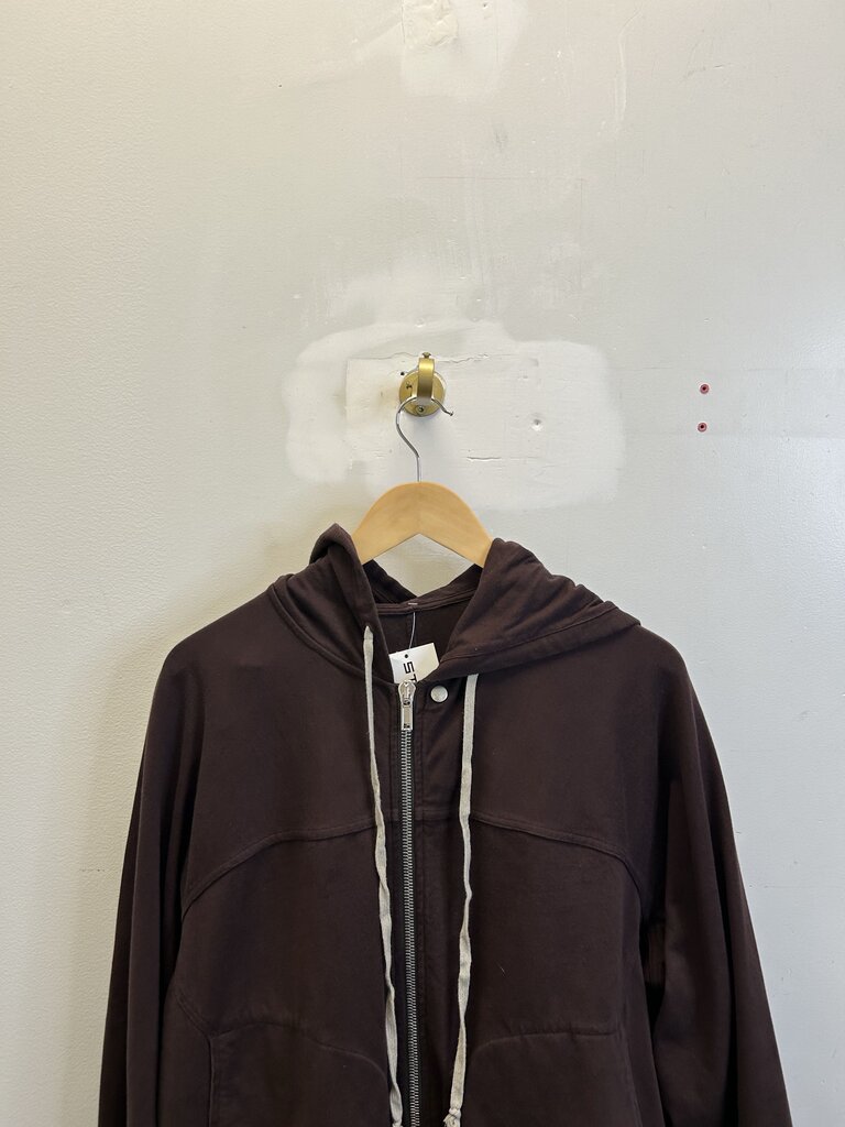 Preowned Rick Owens Brown Zip Size XL