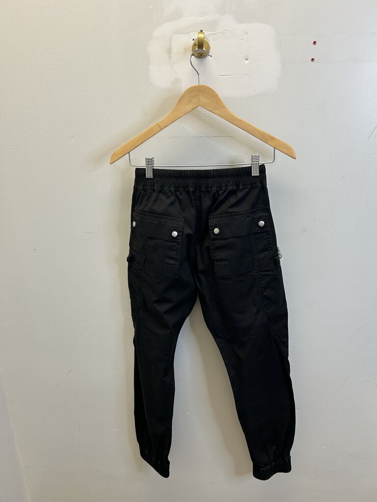 Preowned Rick Owens Black Zipper Pants sz.34(S)