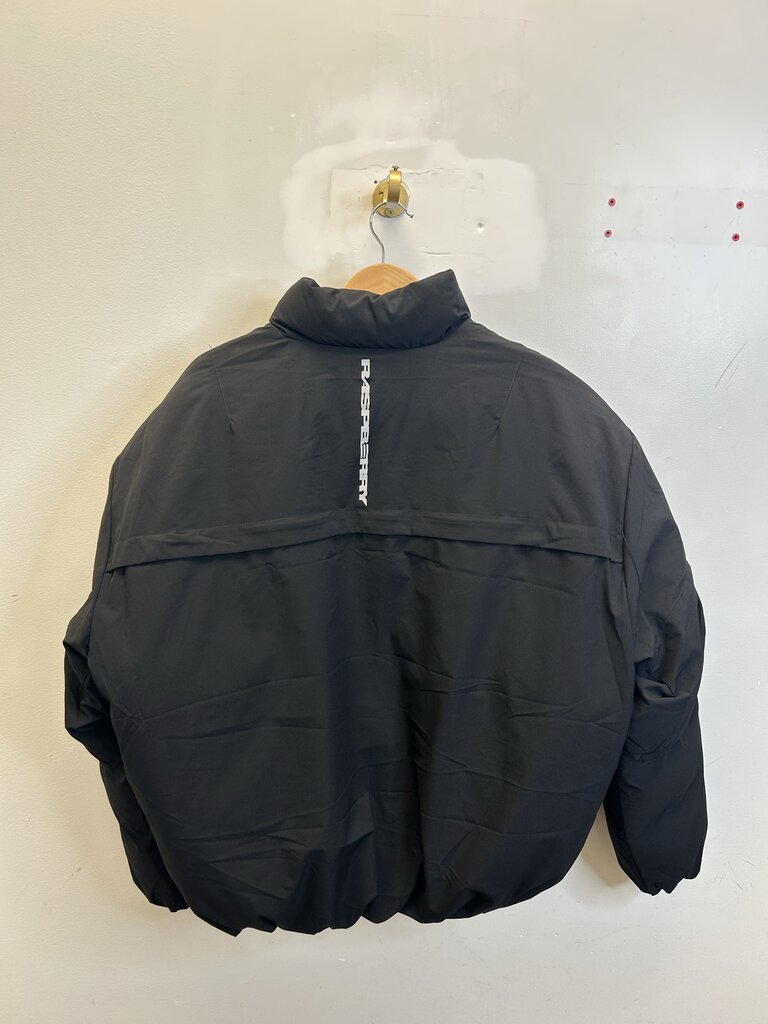 Preowned Gv Gallery Black Bubble Coat Size Small