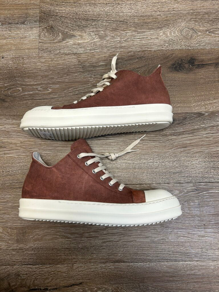 Preowned Rick Owens Ramone Tan/Red Size 43