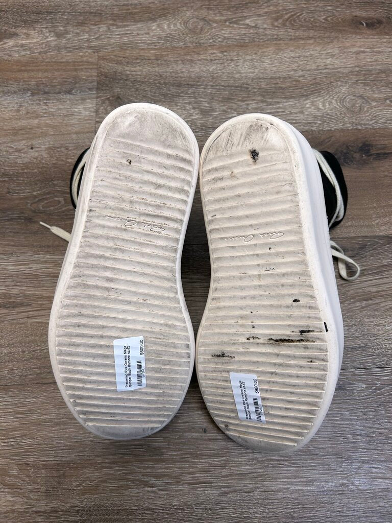 Preowned Rick Owens Mega Bumper Black Ramone sz.42
