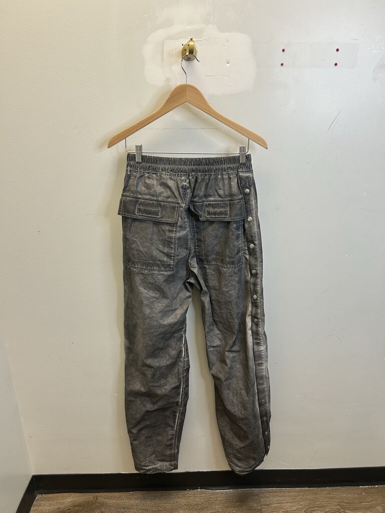 Preowned Rick Owens Wax Grey Pursher Denim sz.S