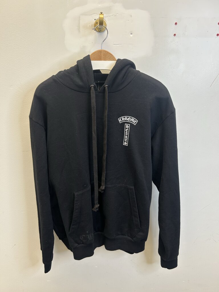 Preowned Chrome Hearts T Logo Hoodie Size Medium