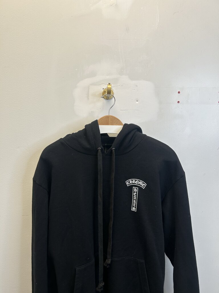 Preowned Chrome Hearts T Logo Hoodie Size Medium