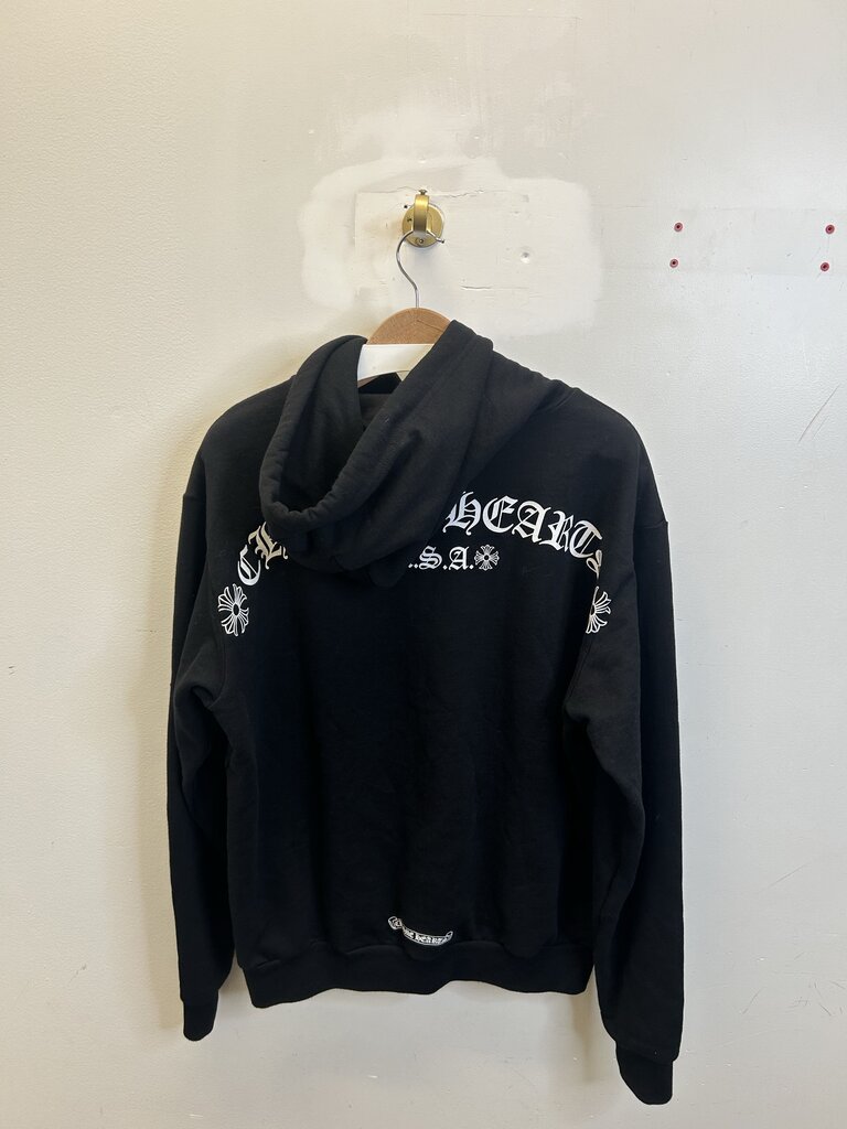 Preowned Chrome Hearts T Logo Hoodie Size Medium