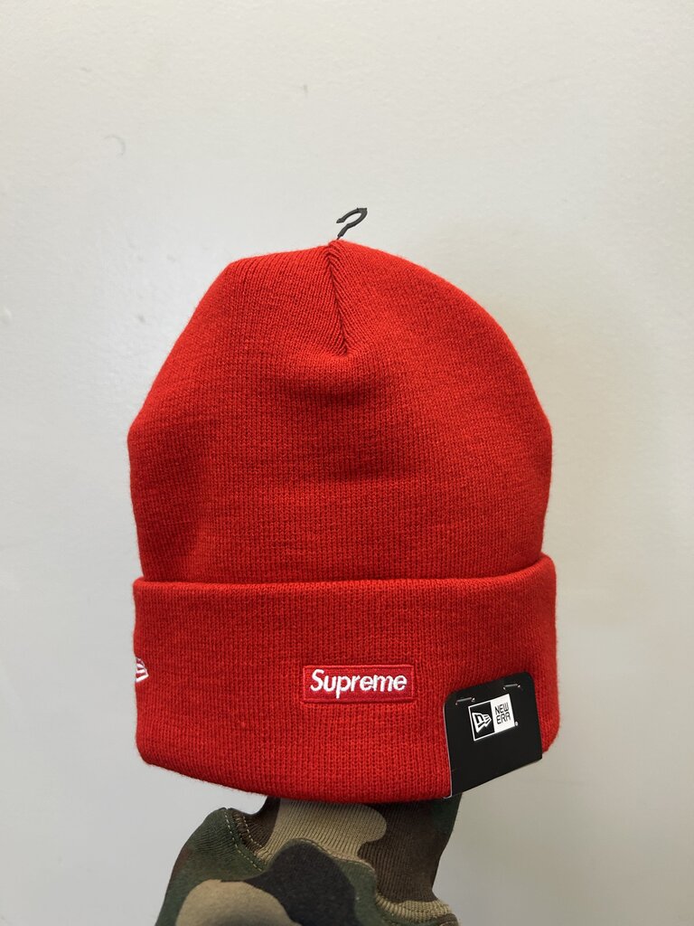 New Supreme Red Old English Beanie