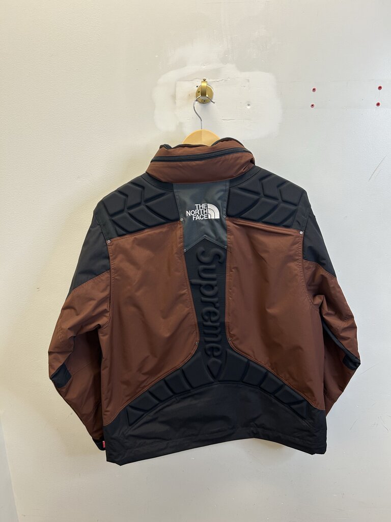 New Supreme Brown Black Sleep Tech Jacket size L