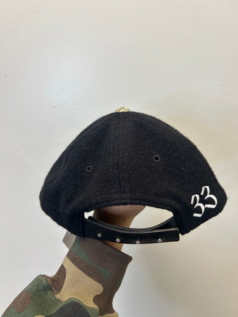 Preowned Chrome Heart CH Wool Black Hat