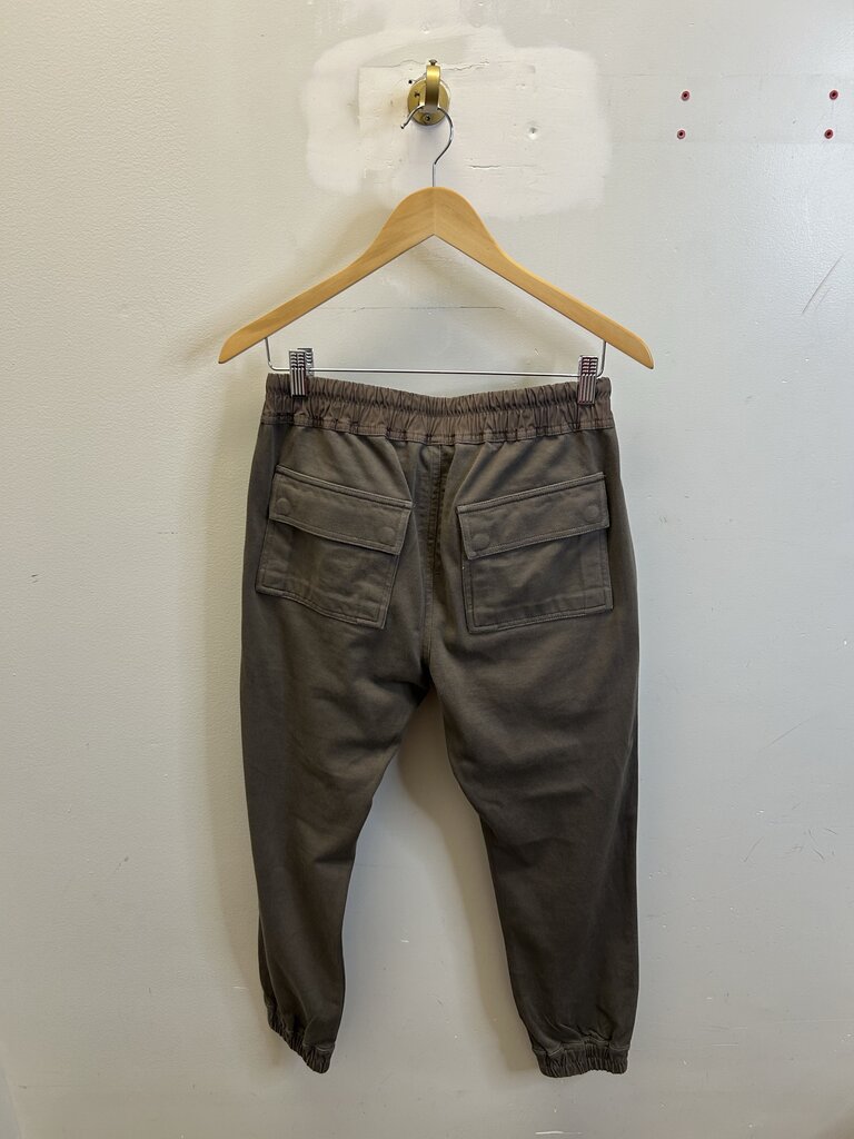 Preowned Rick Owens Brown Pentagram Sweatpants Sz 38