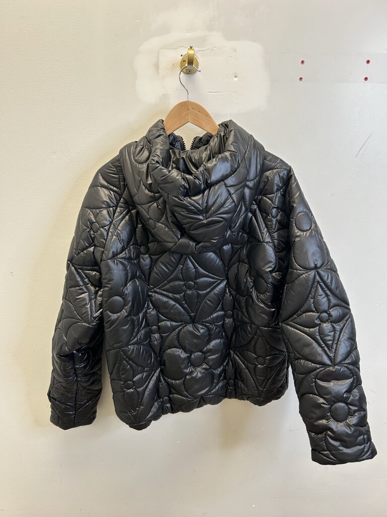 New Louis Vuitton Black Puffy Monogram Puffer size S/M