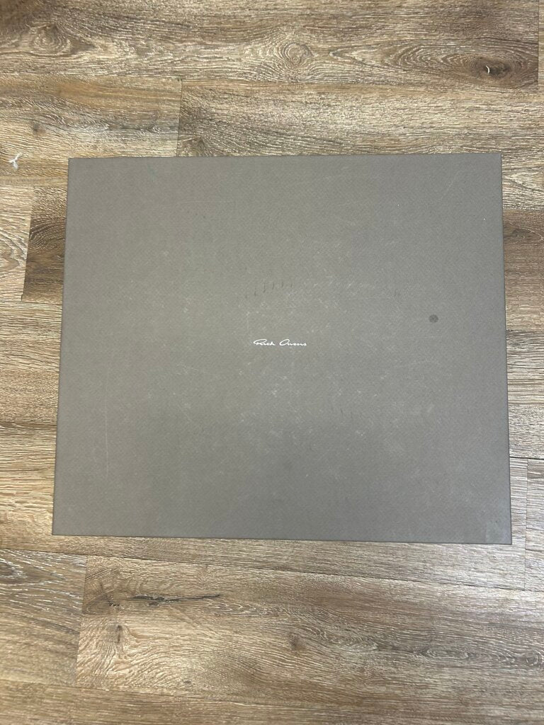 New Rick Owens Mega Geobasket Cream size 42