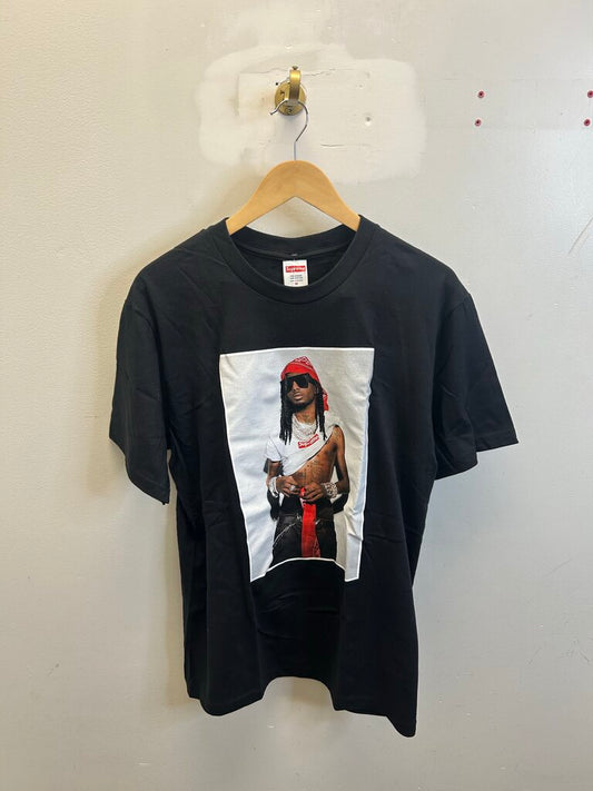 New Supreme Playboi Carti Black Photo Tee sz.M