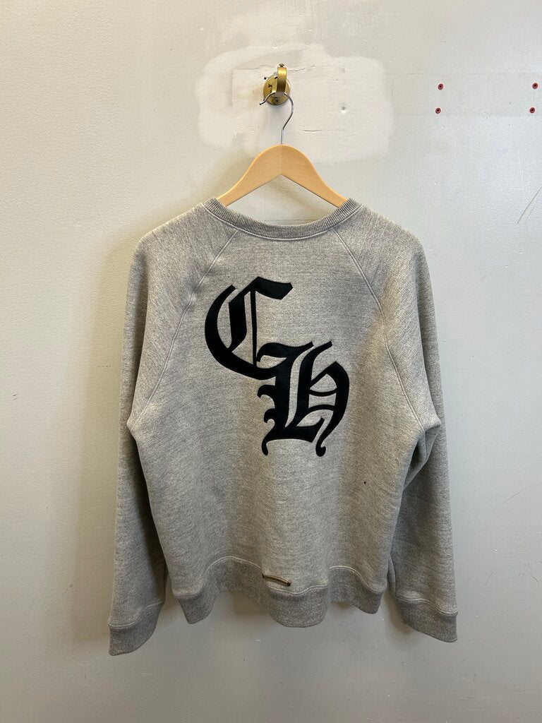New Chrome Heart Cemetery Cashmere Grey Crewneck size L