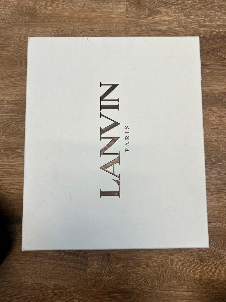 Preowned Lanvin Curb Navy Size 41