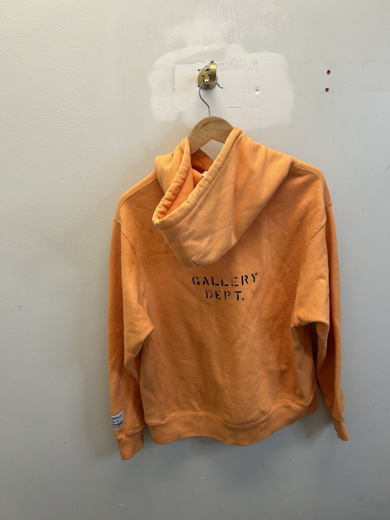 Preonwed Gallery Dept Orange Hoodie sise S