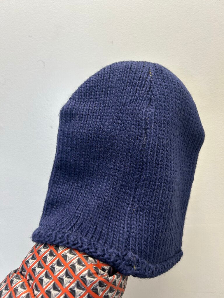 New Stussy S Logo Skull Cap Beanie Navy Yellow