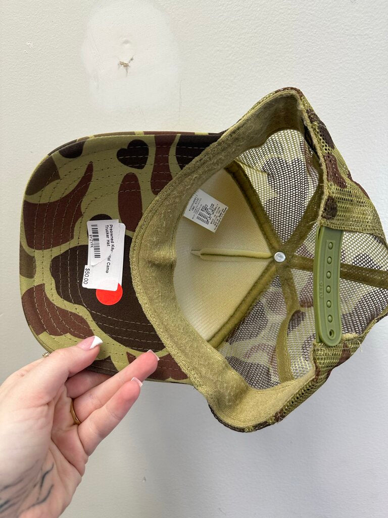 Preowned Kapital Camo Trucker Hat