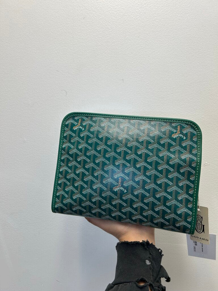 New Goyard Green Jouvence Toiletry PM