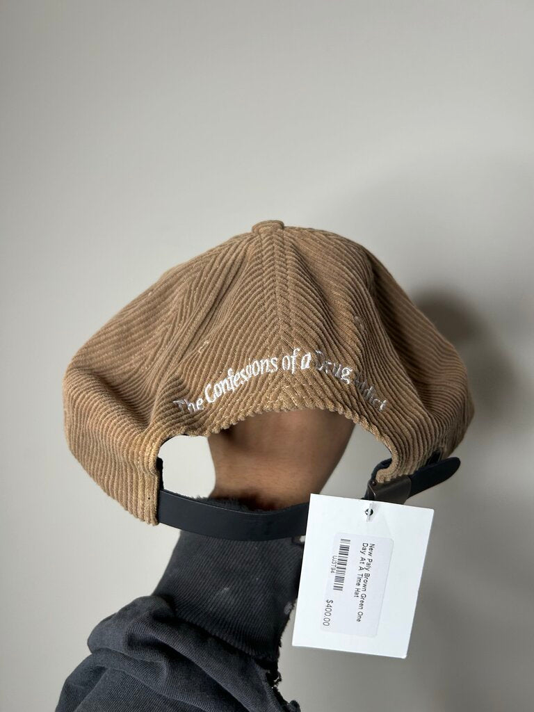 New Paly Brown Green One Day At A Time Hat