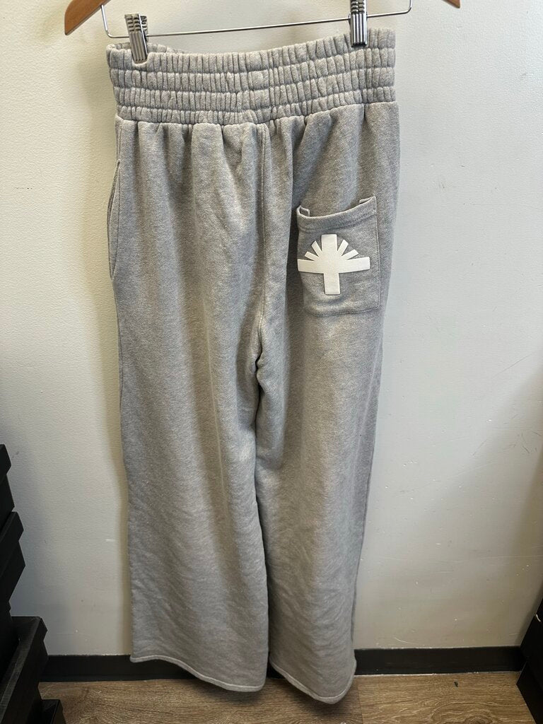 Preowned Vertabrae Grey Logo Sweatpants Sz.XXL