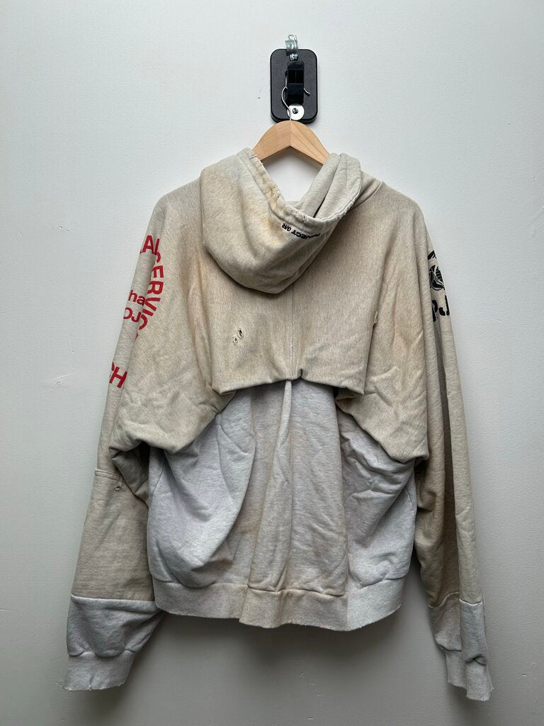 New Project GR Grey Army Zip Size Large