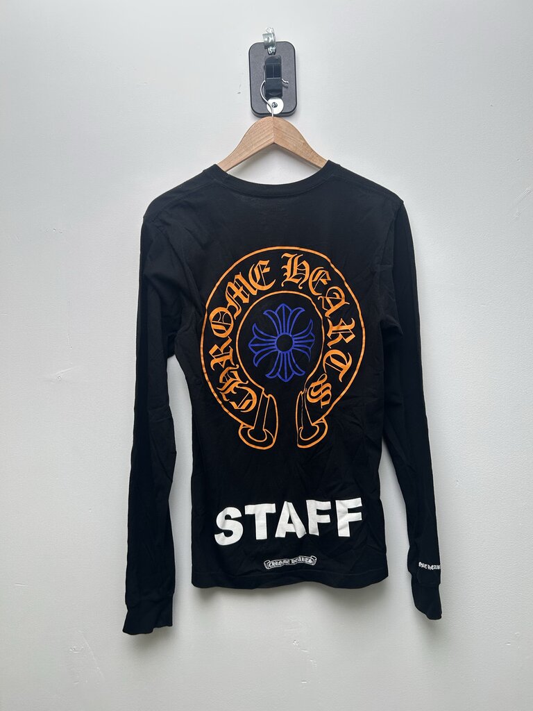 Chrome Heart Staff Black Orange Purple L/S size M