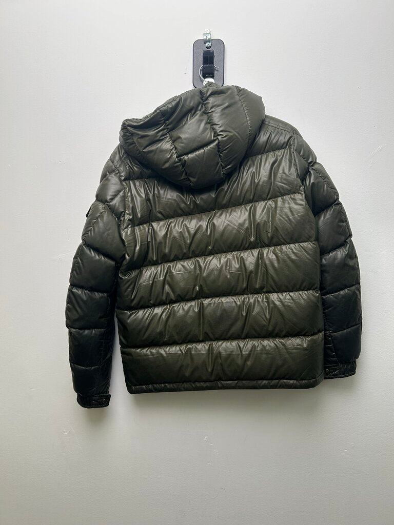 Preowned Moncler Olive Puffer Size 3