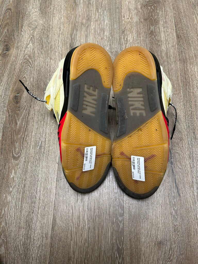 Preowned Jordan 5 Off White Sail Size 10.5 (No Box)