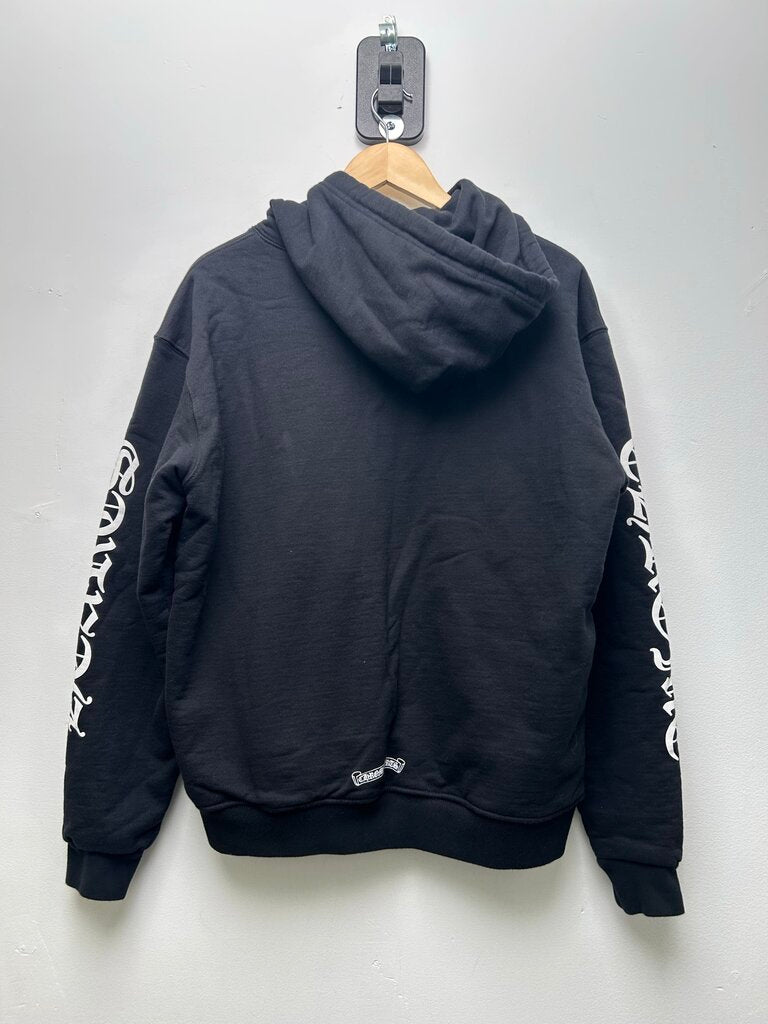 Preowned Chrome Hearts Black Thermal Lined Zip Size XL