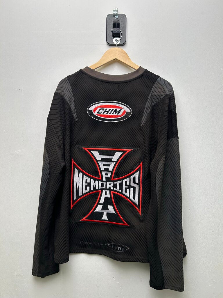 Preowned HMDD Grey Hockey Jersey Sz 2XL