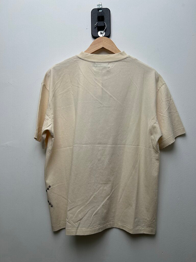 New Boredom Kills Don't Be Boring Cream Tee size L