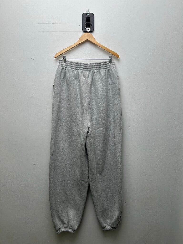 New Gv Gallery Raspberry Spellout Sweatpants Grey Sz.Large