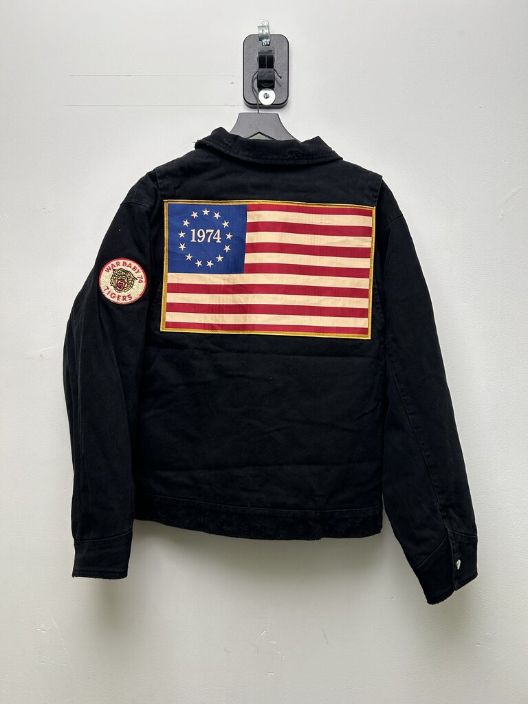 New 74 Is War Black War Dept. Jacket sz.XXL 2XL