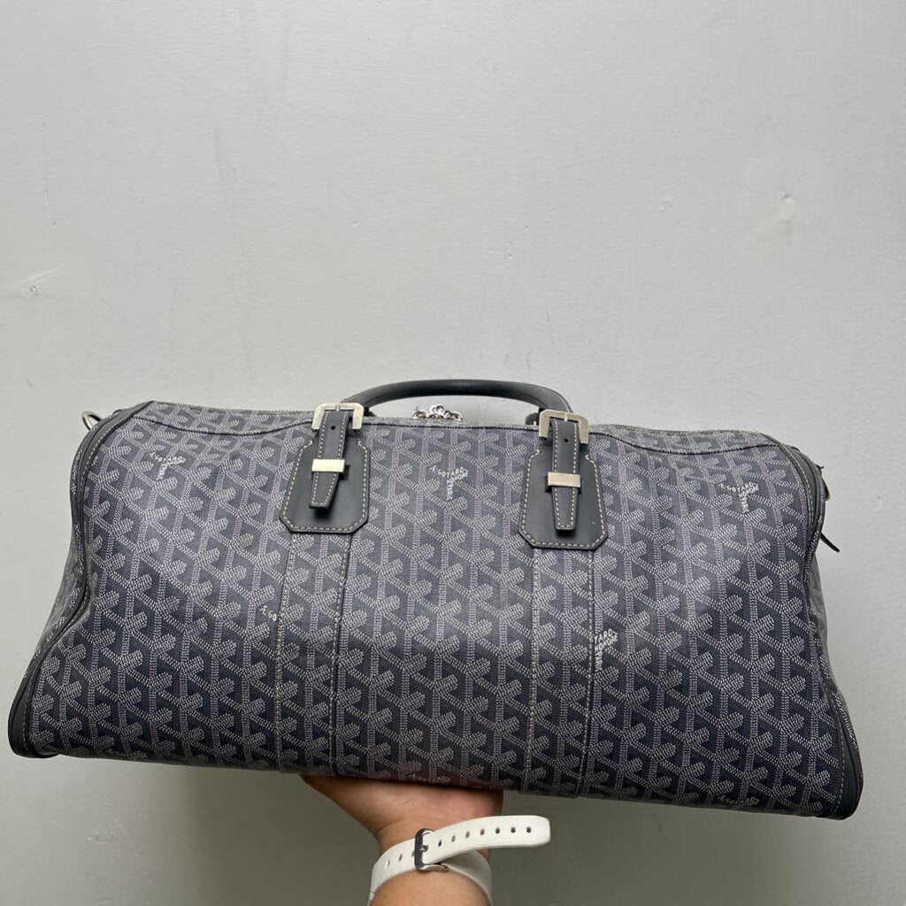 Preowned Goyard Boston Grey 45