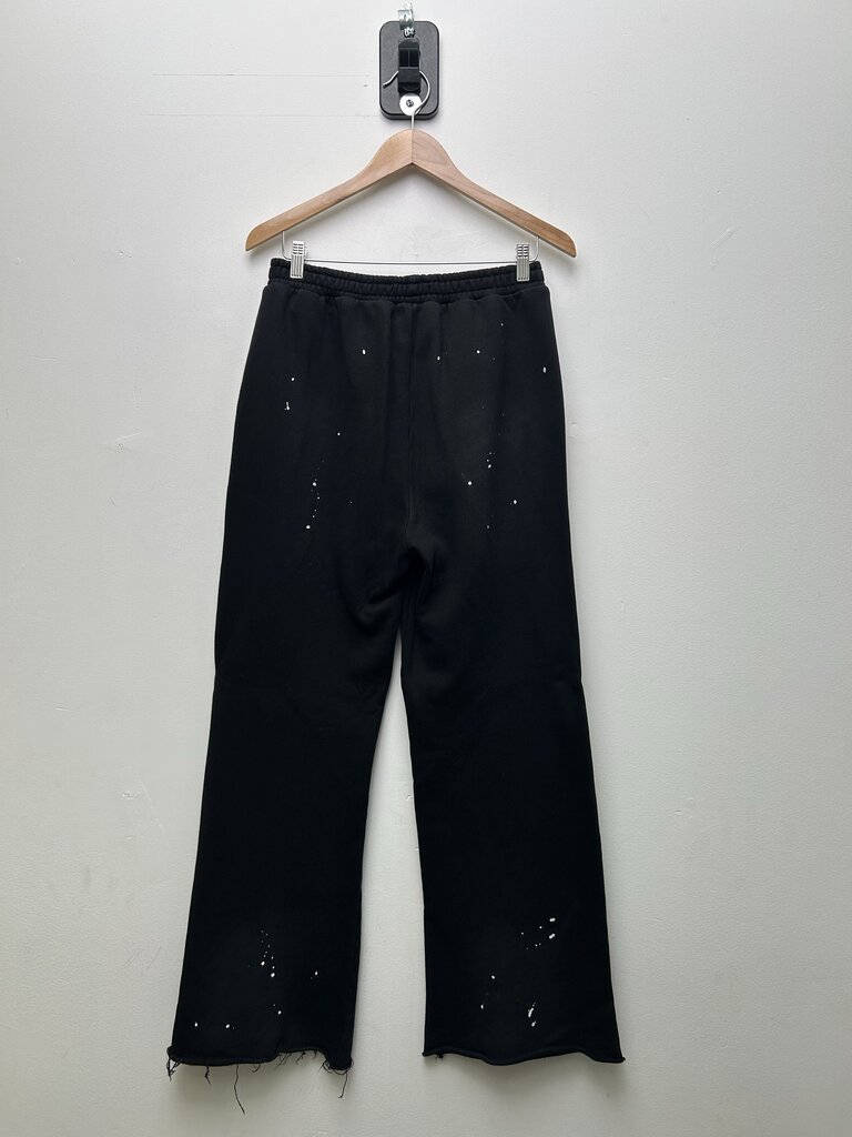 Preowned Greedy Unit Black Flare Sweatpants size L