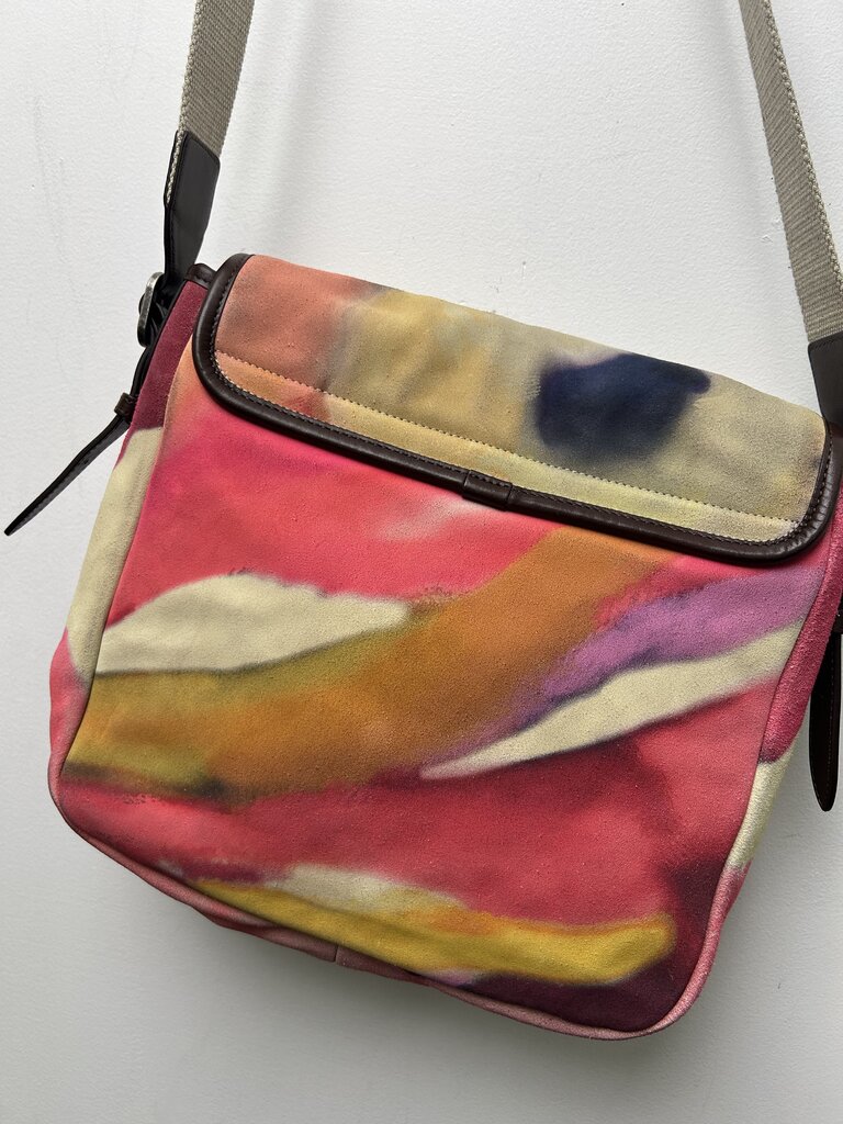 Chanel Nubuck Trip Flower Power Messenger Bag