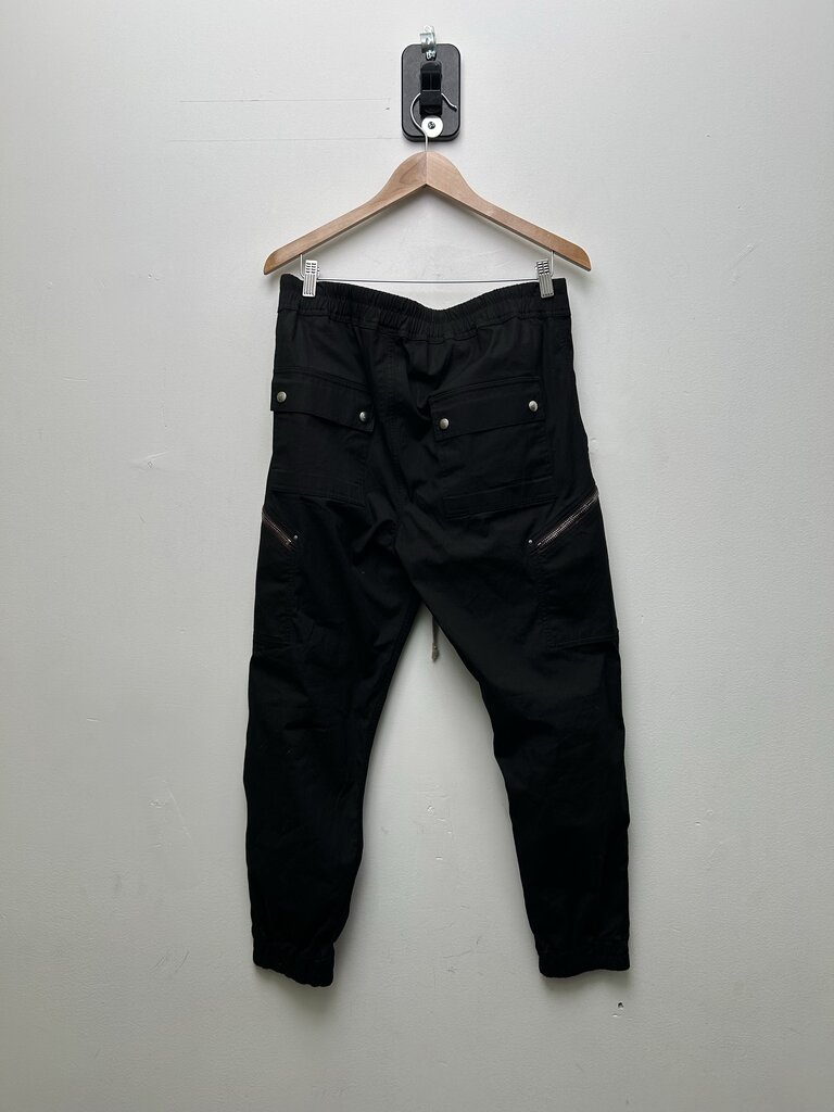 Preowned Rick Owens FW20 Performa Black Cargos sz.44