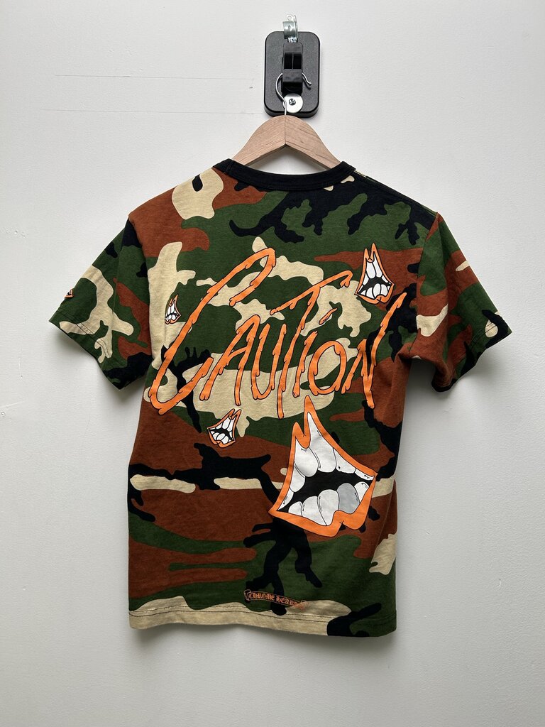 Preowned Chrome Hearts Camo Matty Tee Size Small