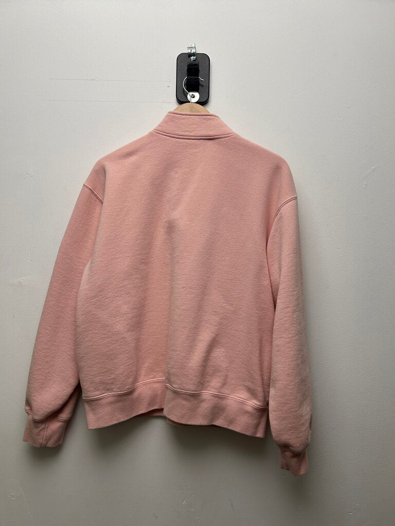 Preowned Supreme Pink Quarter Zip Size Medium