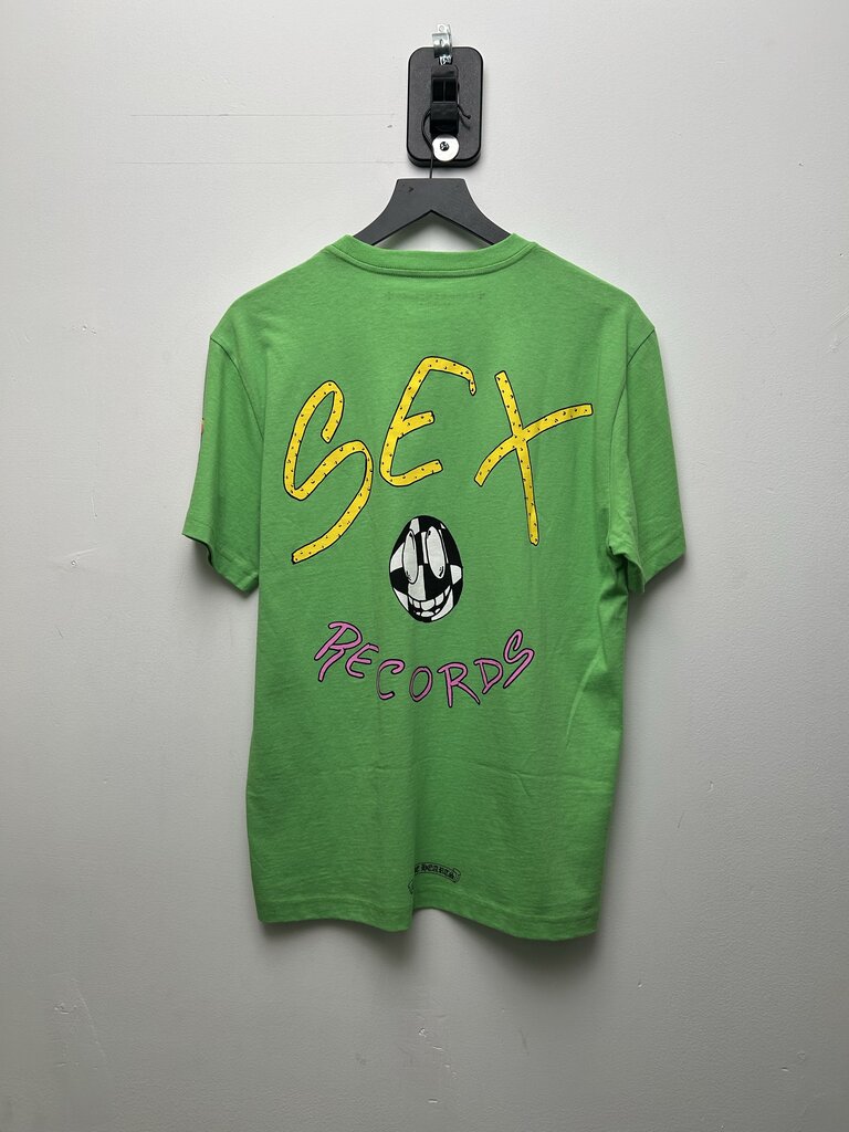 New Chrome Hearts Matty Lime Sex Records Tee Size Medium