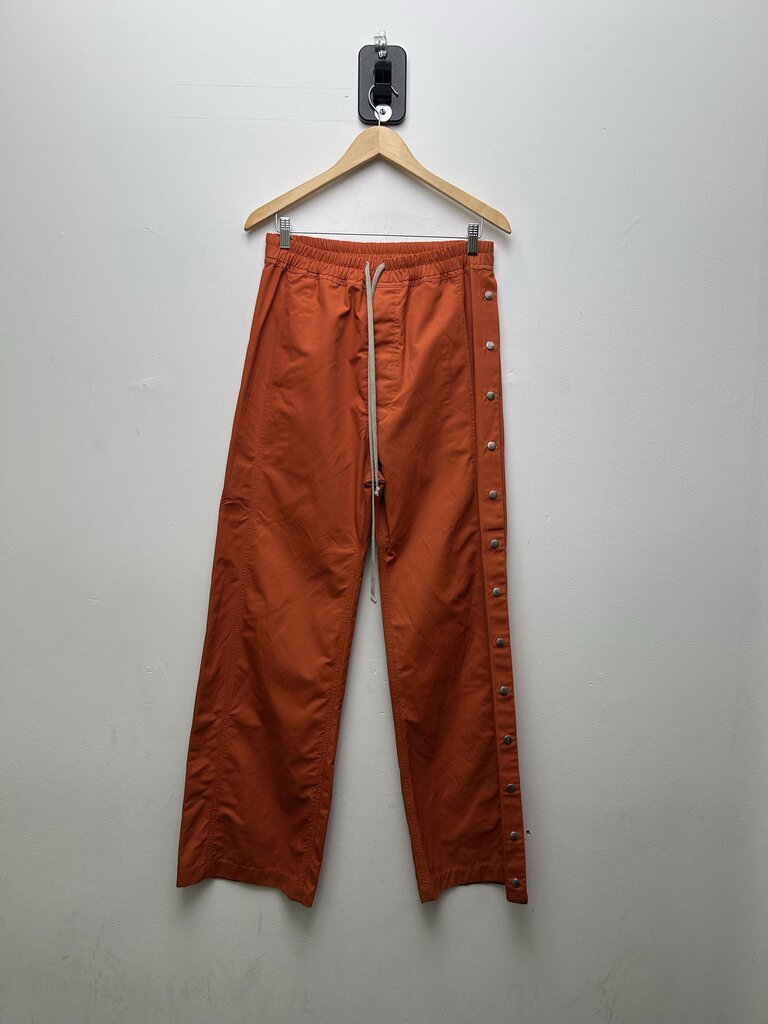 Preowned Rick Owens Orange Pusher Pants Size Small